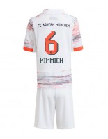 Bayern Munich Joshua Kimmich #6 Bortedraktsett Barn 2025-26 Korte ermer (+ bukser)